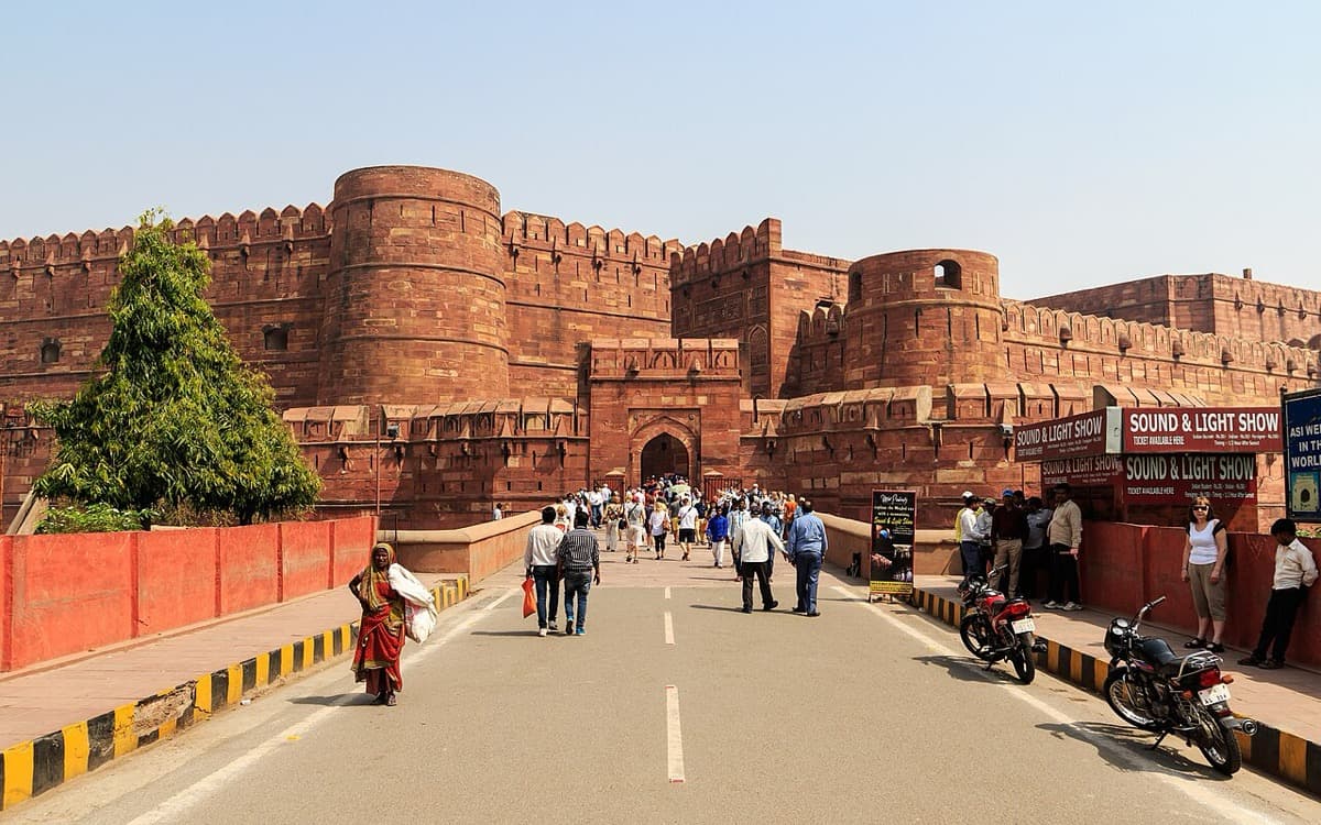 Agra Fort, a UNESCO World Heritage site